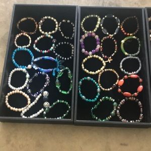 Custom bracelets. All made by hand.